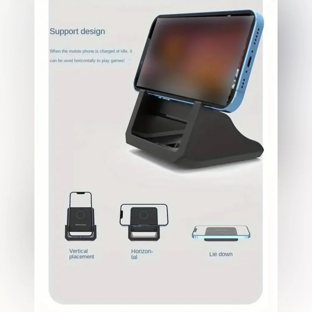 NEW😊 Fast Wireless Charging Stand For iPhone & For SamSung